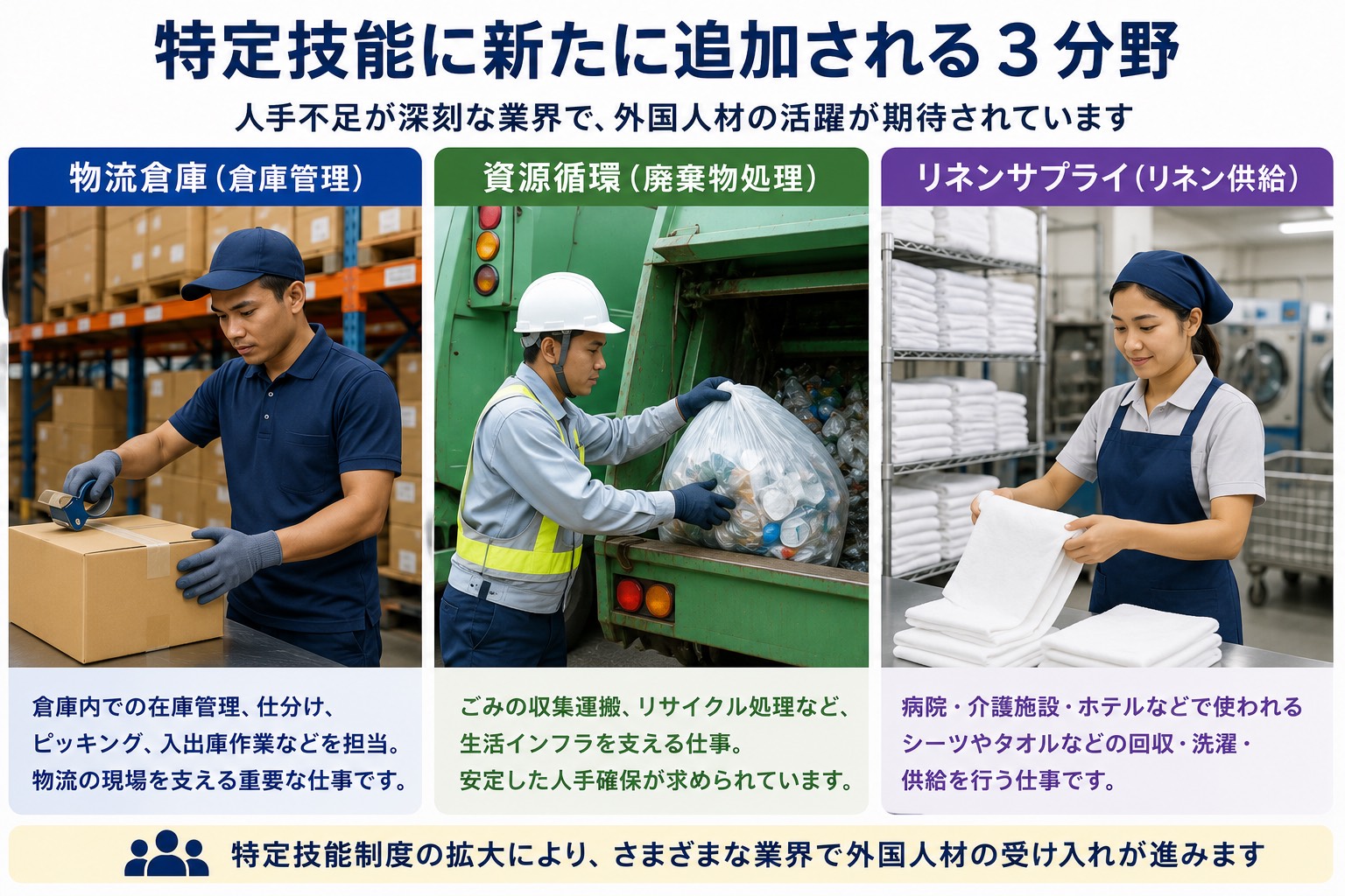 【2026年最新】特定技能制度が大きく変わる|3分野追加・外食業新規受入停止をわかりやすく解説
